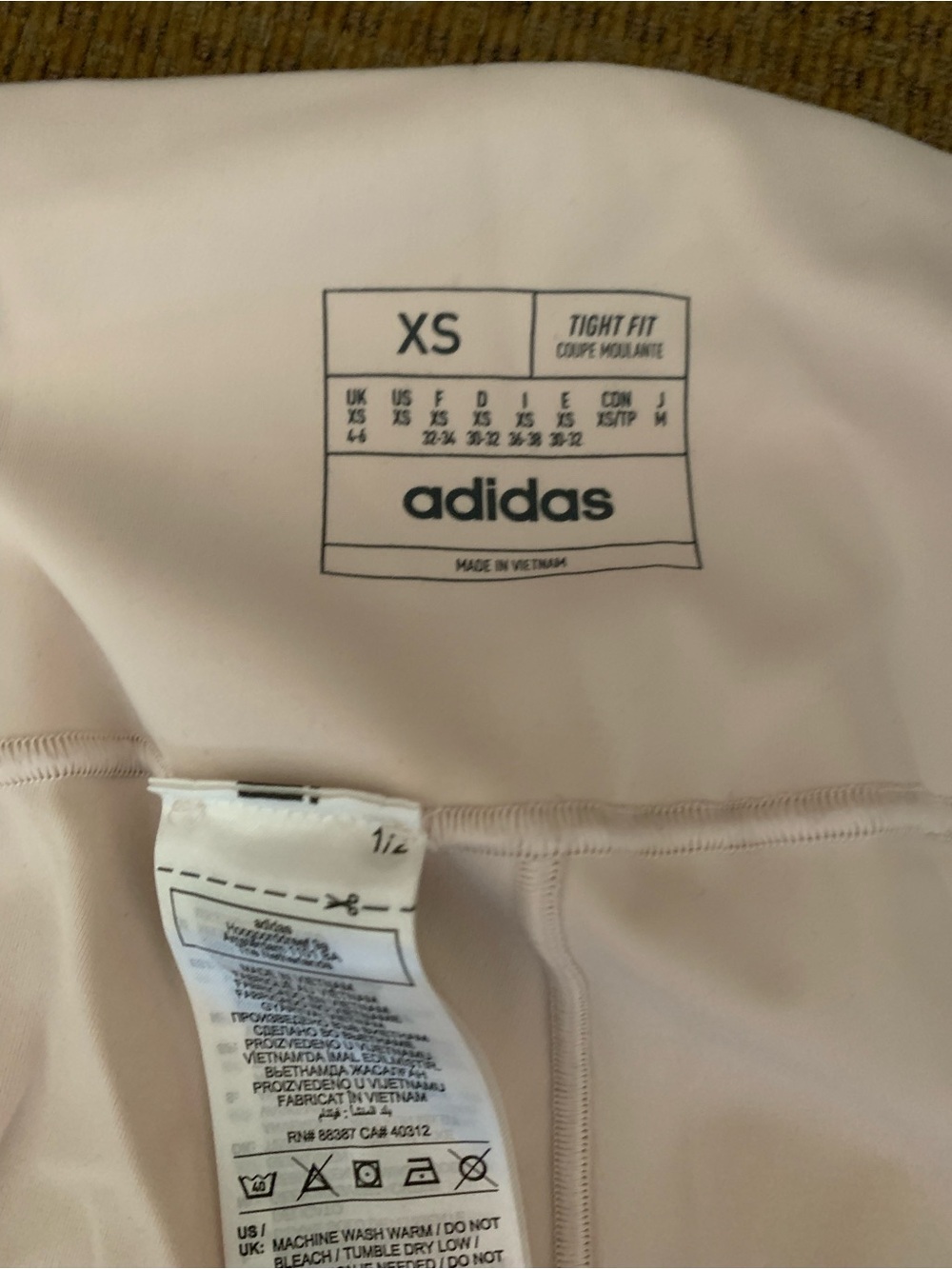 ADIDAS BALLET PINK XS BRAND NEW! - Picture 5 of 5